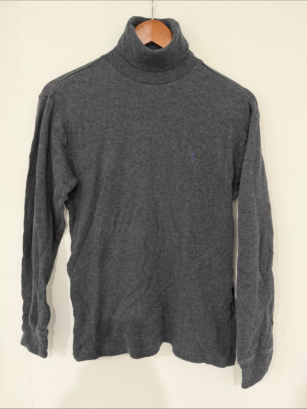 Ralph Lauren Charcoal Gray Turtleneck